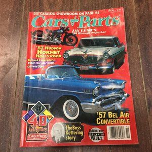 Cars and Parts Magazine October 1997 '57 Bel Air '57 Hudson Hornet '38 Brough Su